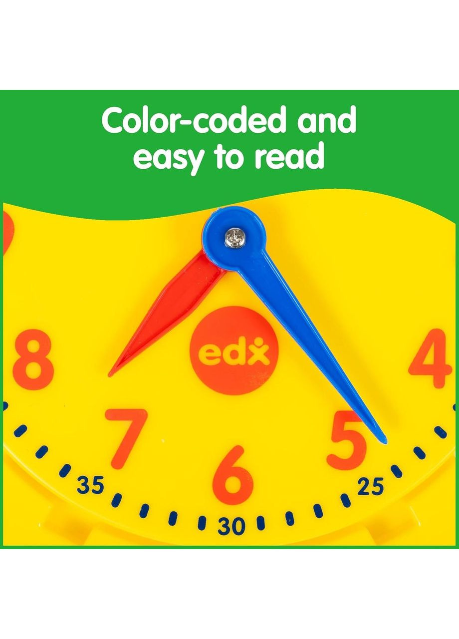 Ігровий набір «Навчальний годинник» Edx Education для вивчення часу Learning Resources (360715722)