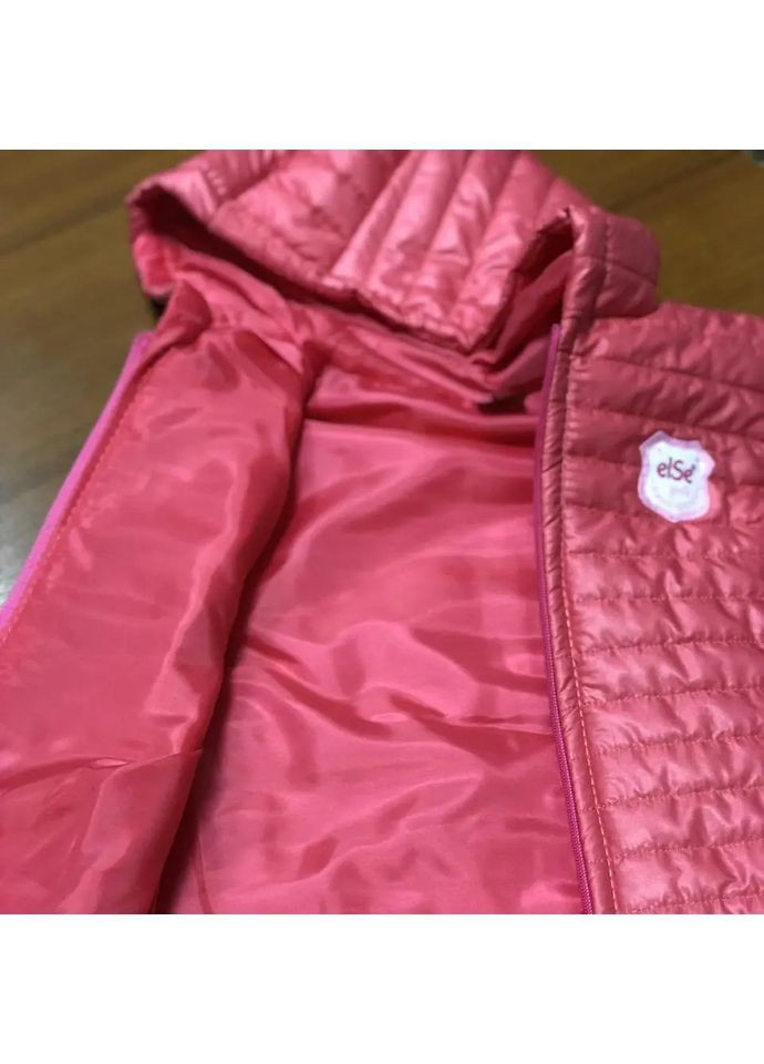 Детский утепленный жилет для девочки с капюшоном синтепон. Else (363553246)