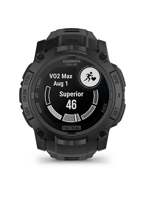 Тактичний годинник для військових Instinct 3 – 50 мм, з ліхтарем та підзарядкою від сонця Solar Tactical Edition (010-02935-50) Garmin (369368810)