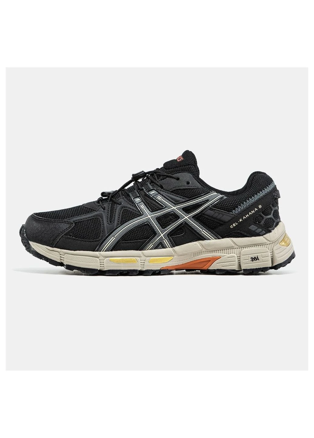 Черные демисезонные кроссовки мужские asics No Brand Gel-Kahana 8 | Gore-Tex | Термо