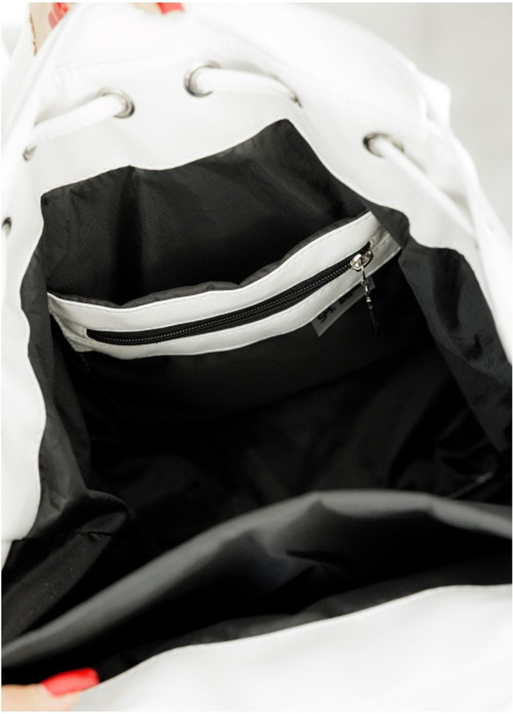 Жіночий рюкзак з екошкіри Loft MN білий Sambag (318360169)