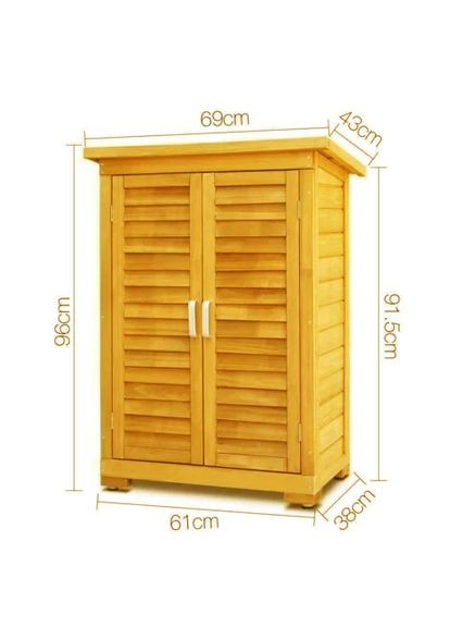 Тумба для білизни з дерева Джисені каррі (ШЖТ-001003) No Brand (328079002)