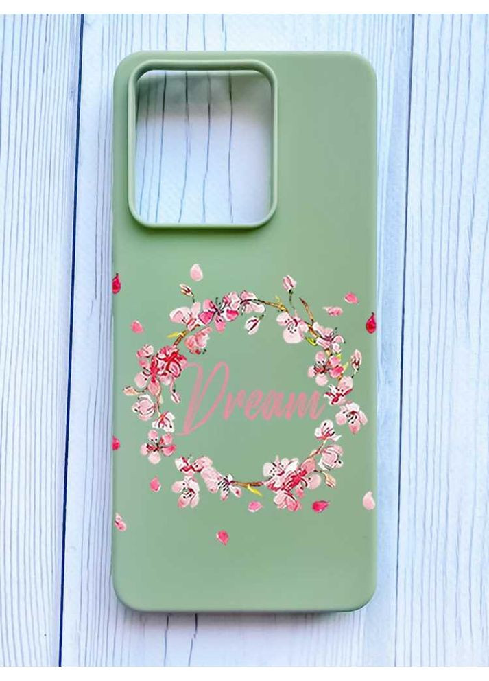 Матовый чехол на Xiaomi Redmi Note 13 Pro 5G Веночек из сакуры (принт 284) Creative (355392503)