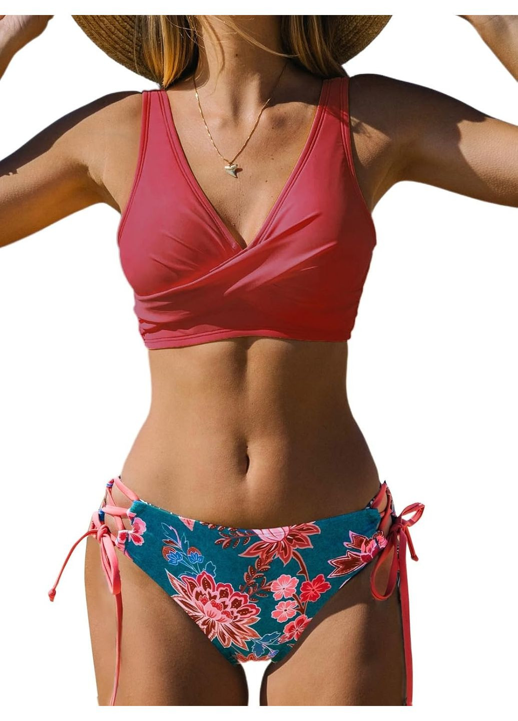 Комбінований літній купальник CUPSHE