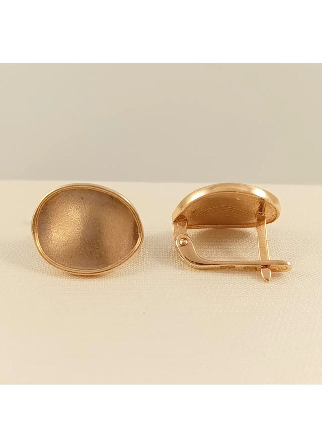 Серьги в белом золоте 585 пробы С047 Shatlen Сережки (369149674)