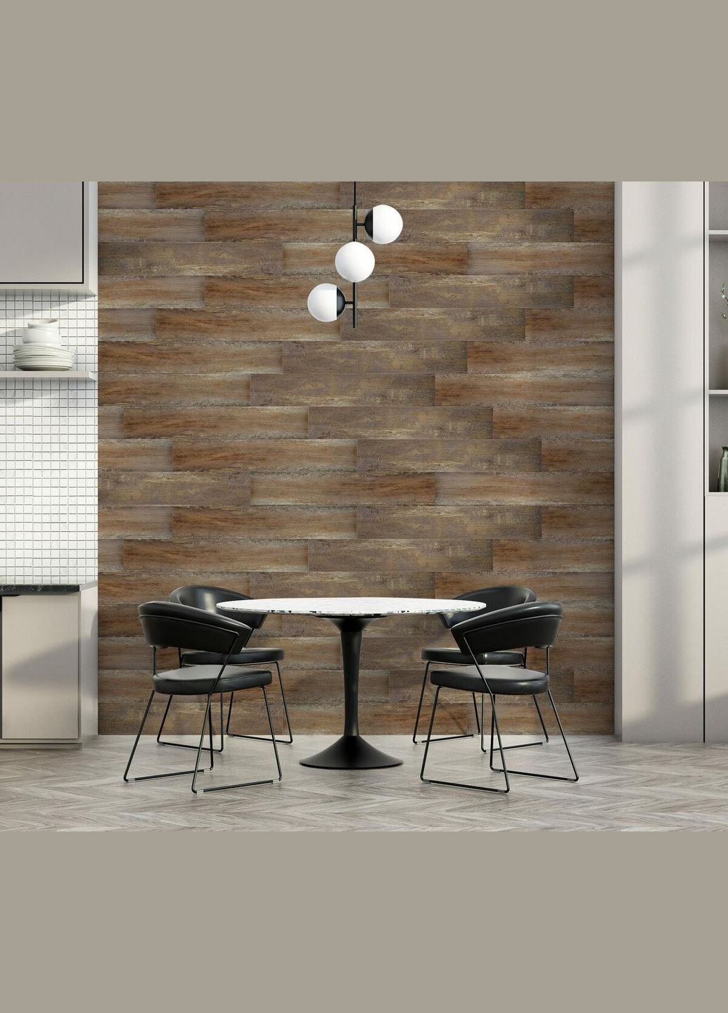 Самоклеящаяся виниловая плитка под старину, цена за 1 шт. (СВП-5) Матовая SW-00000285 Sticker Wall (300241954)