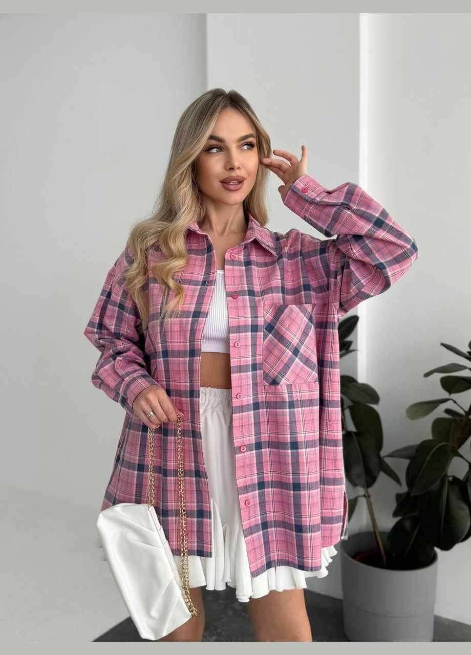 Темно-розовая рубашка Osoblyva