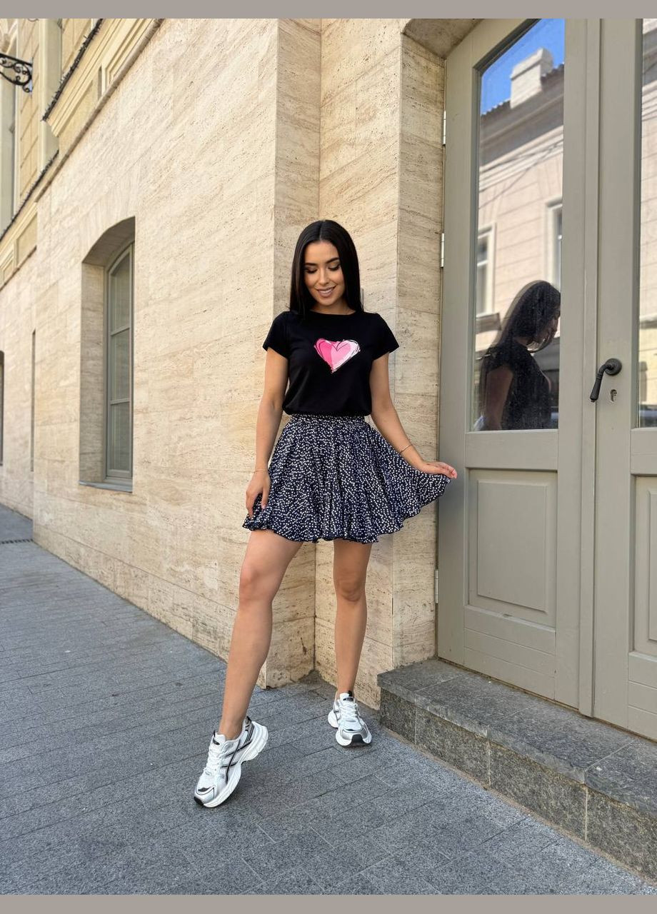 Жіноча футболка з принтом Fashion - (323441213)