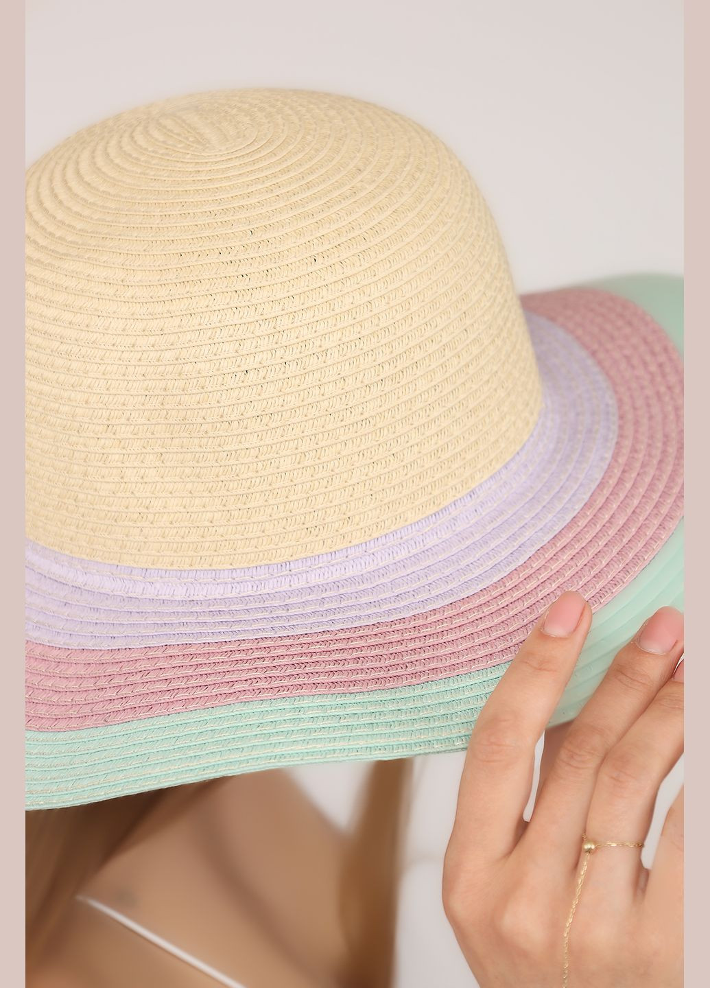 Шляпа женская цвет бежевый ЦБ-00268222 Yuki (329033916)