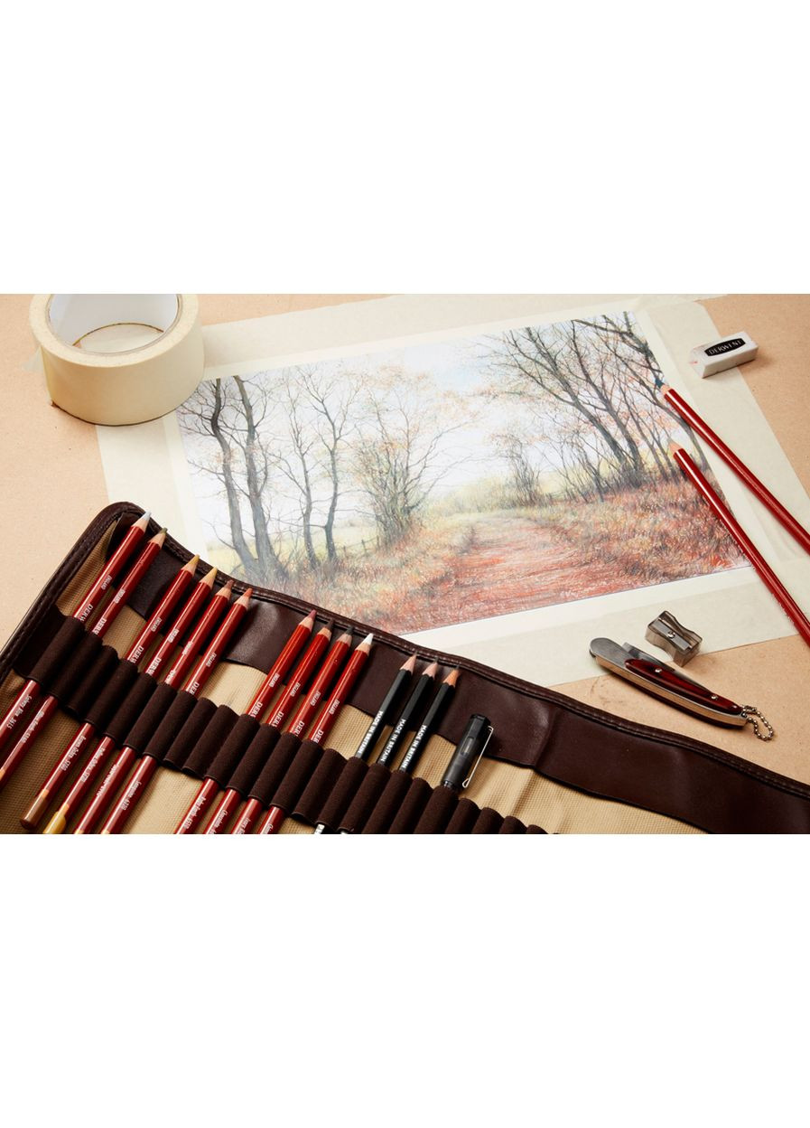 Карандаши для рисунка Drawing 24шт Derwent (362582475)