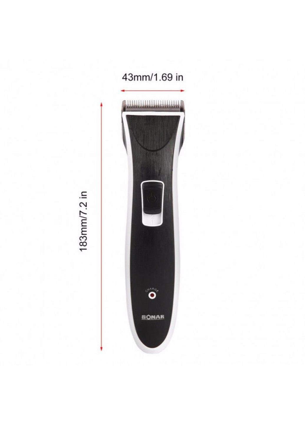 Аккумуляторная машинка для стрижки волос SN-107 Sonar (331640368)