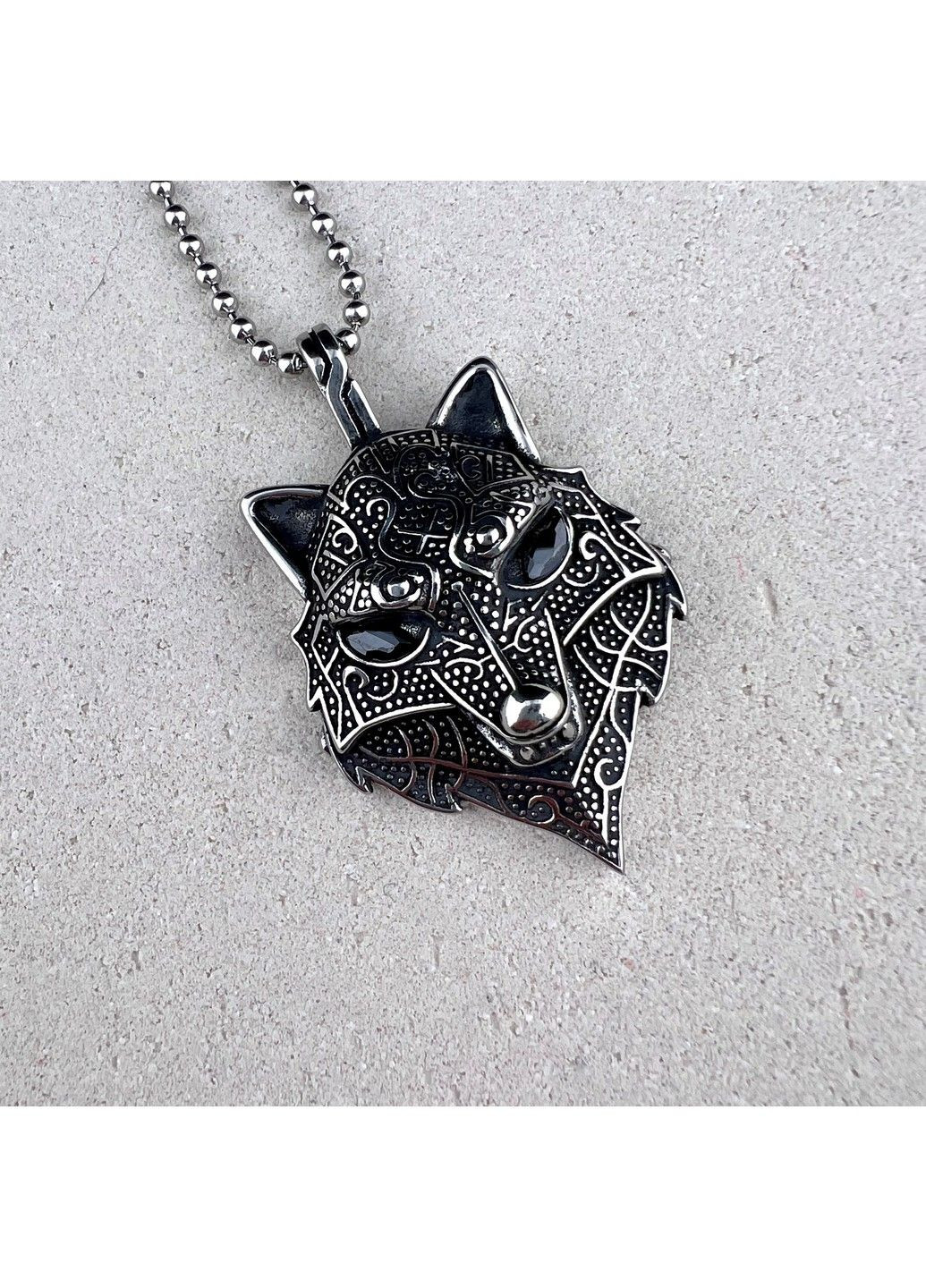 Готический панк кулон лисица из медицинской стали PS-037 No Brand (299340344)