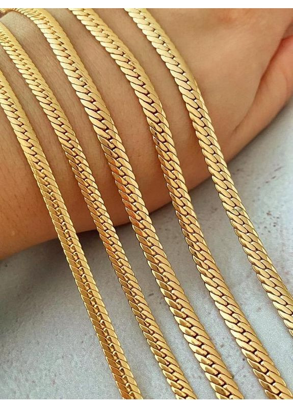 Позолоченная Цепочка 55см. Позолота No Brand (358939807)