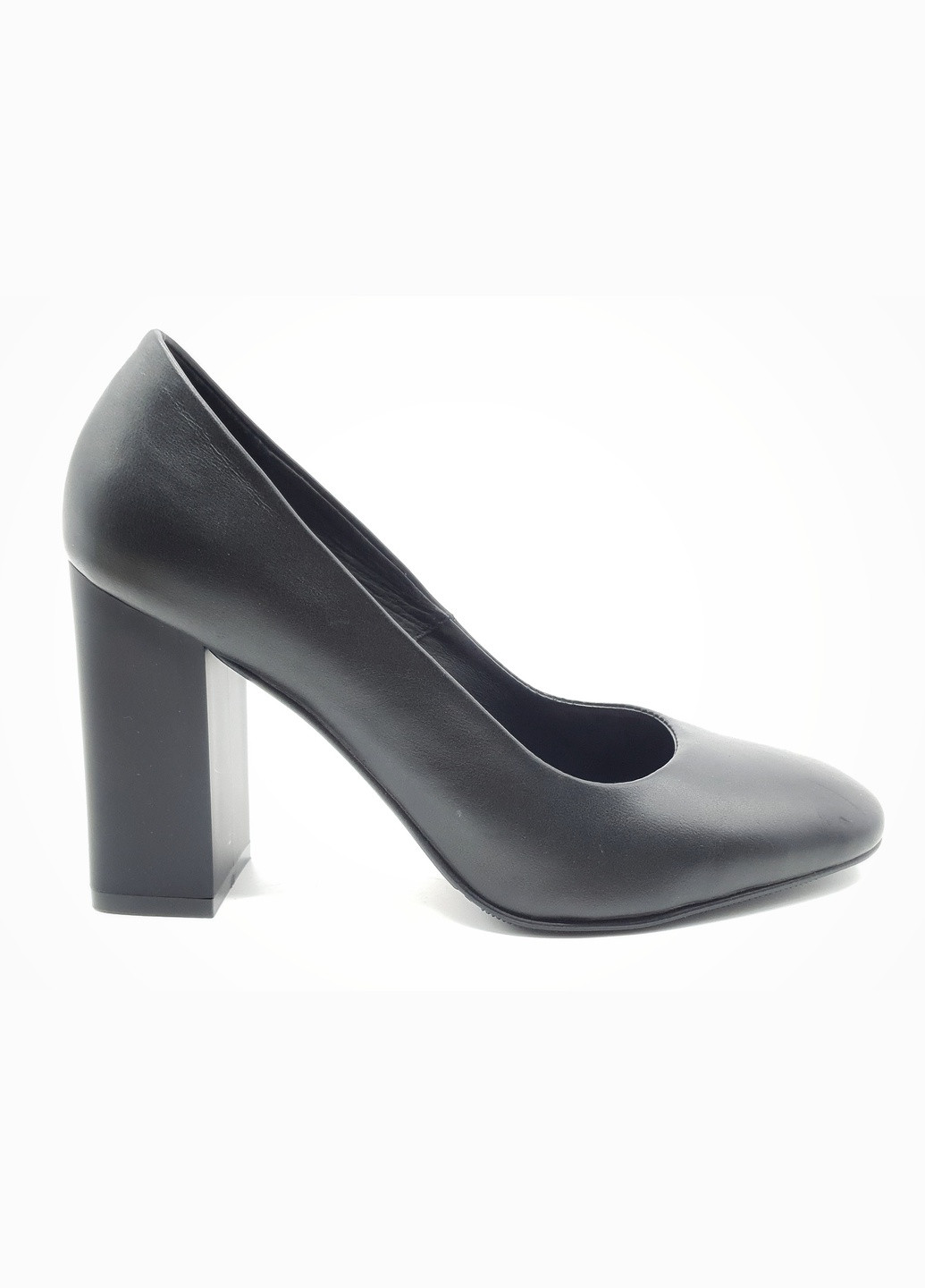 Жіночі туфлі чорні шкіряні N-18-15 23 см (р) Nivelle