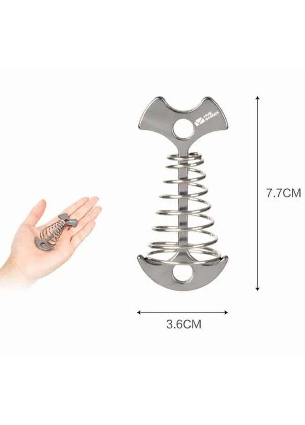 Гак якірний Fishbone tent peg NX21672003 silvery Mobi Garden (370666264)