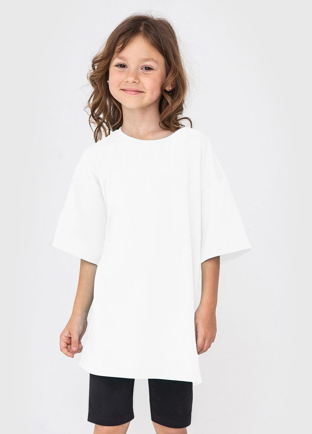 Белая демисезонная белая футболка kids Garne
