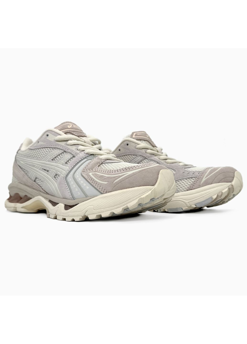 Рожеві Осінні кросівки чоловічі asics gel-kayano 14 beige / pink асікс гель каяно 14 No Brand