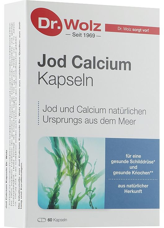 Пищевая добавка "Йод-кальций. Профилактика йододефицита" 60шт (964598-105786) Dr.Wolz (368884211)