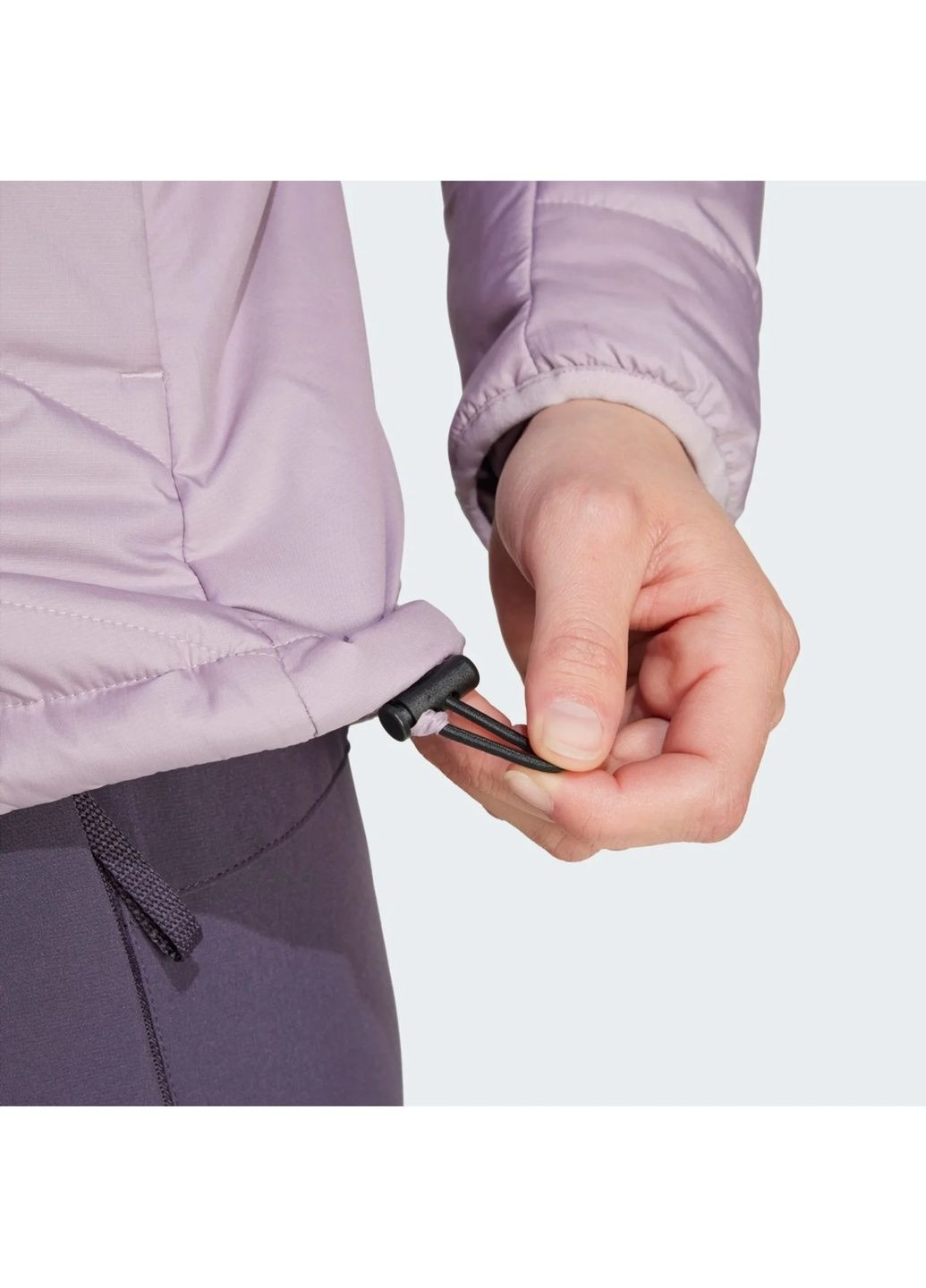 Рожева куртка жіноча terrex multi synthetic insulated hooded jacket pink im8198 adidas