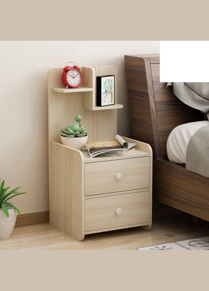 Приліжкова тумба з дерева Леконі 2 бланже (ПТМ-201301) No Brand (328079064)