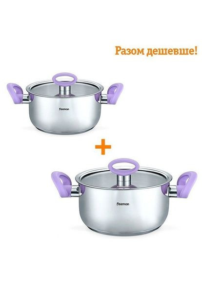 Набір посуду Veronica 4 предмети Fissman (316623725)