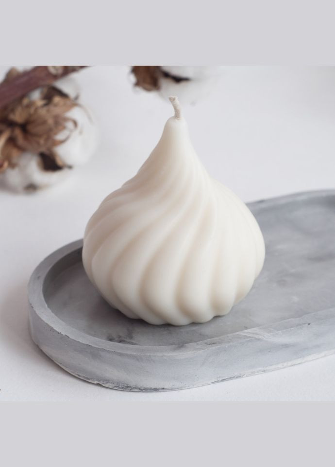 Ароматична свічка з соєвого воску "Спіраль" SP2362, 100 г Spokiy (322948828)