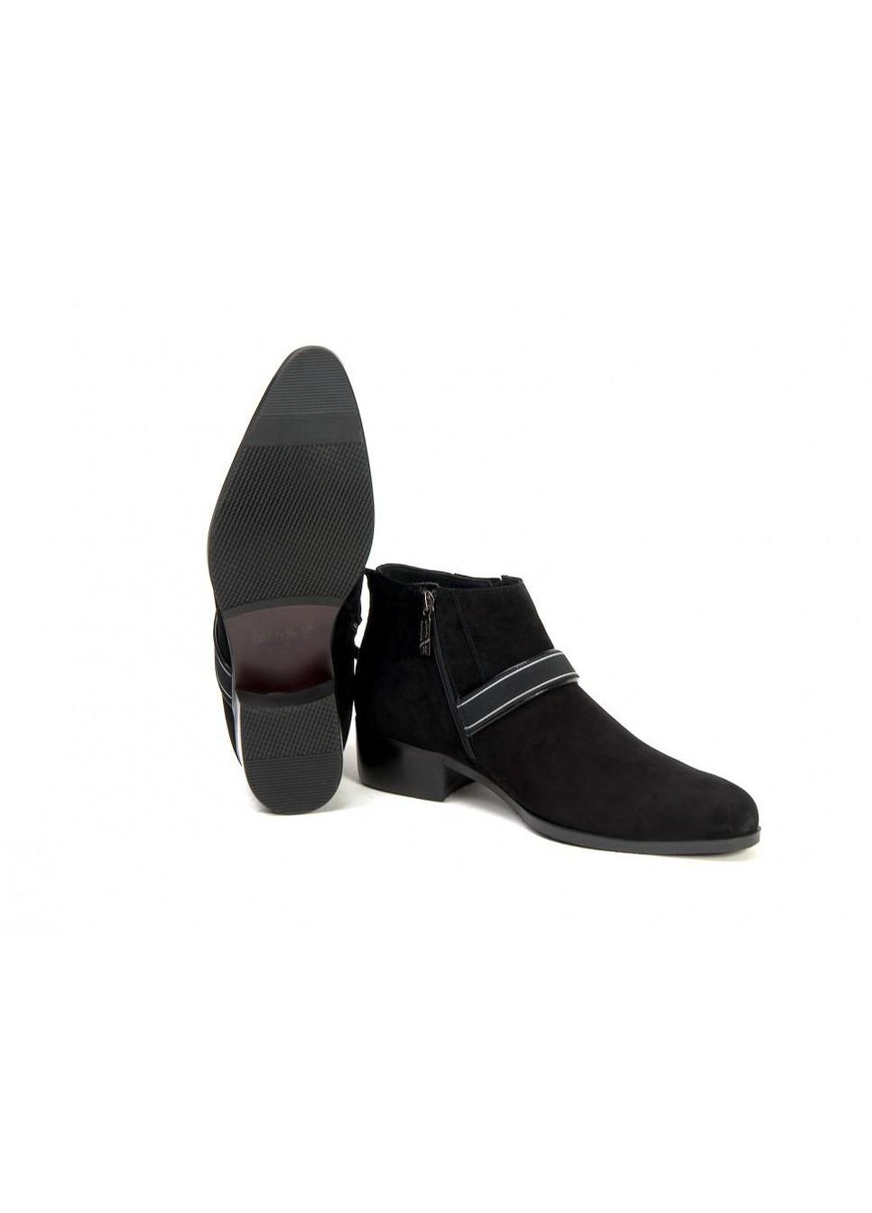 Черные ботинки 7114708 цвет черный Roberto Paulo