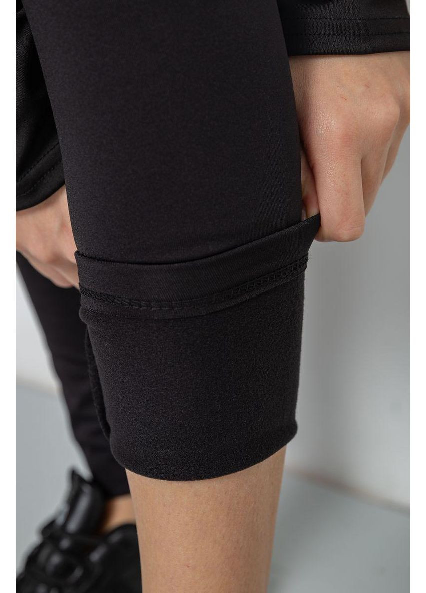 Лосины утепленные на флисе, цвет черный, 243R051 Ager (362912118)