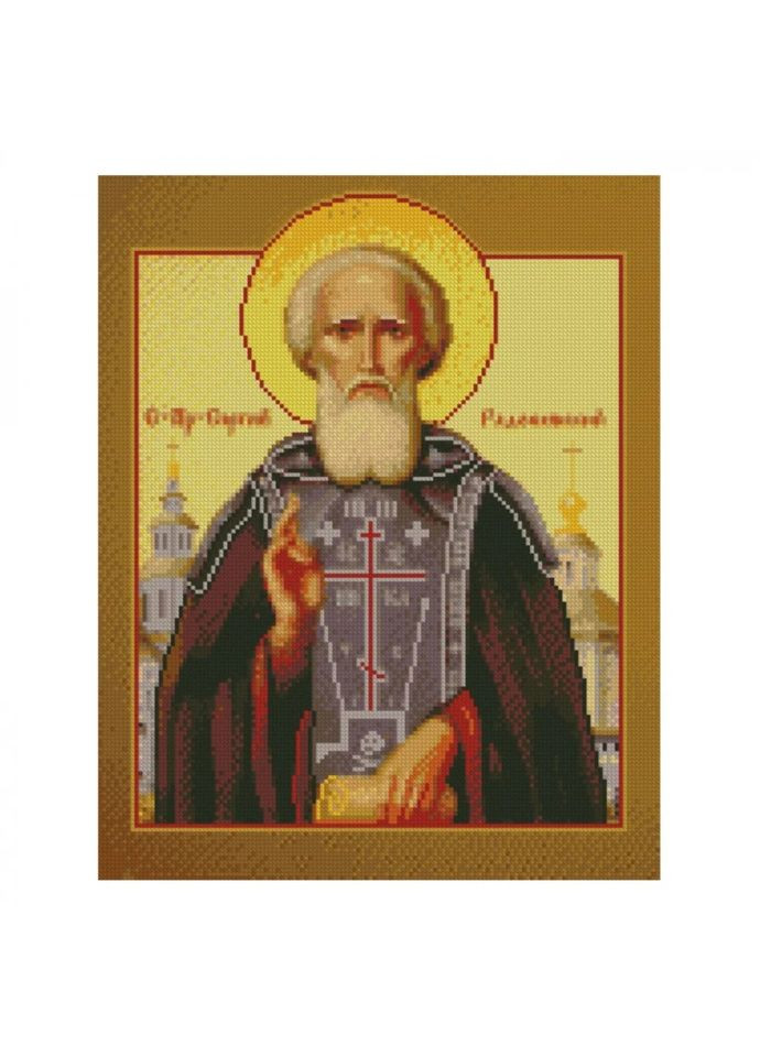 Алмазна мозаїка "Преподобний Сергій Радонезький" FA40052 40х50 см Strateg (356937459)