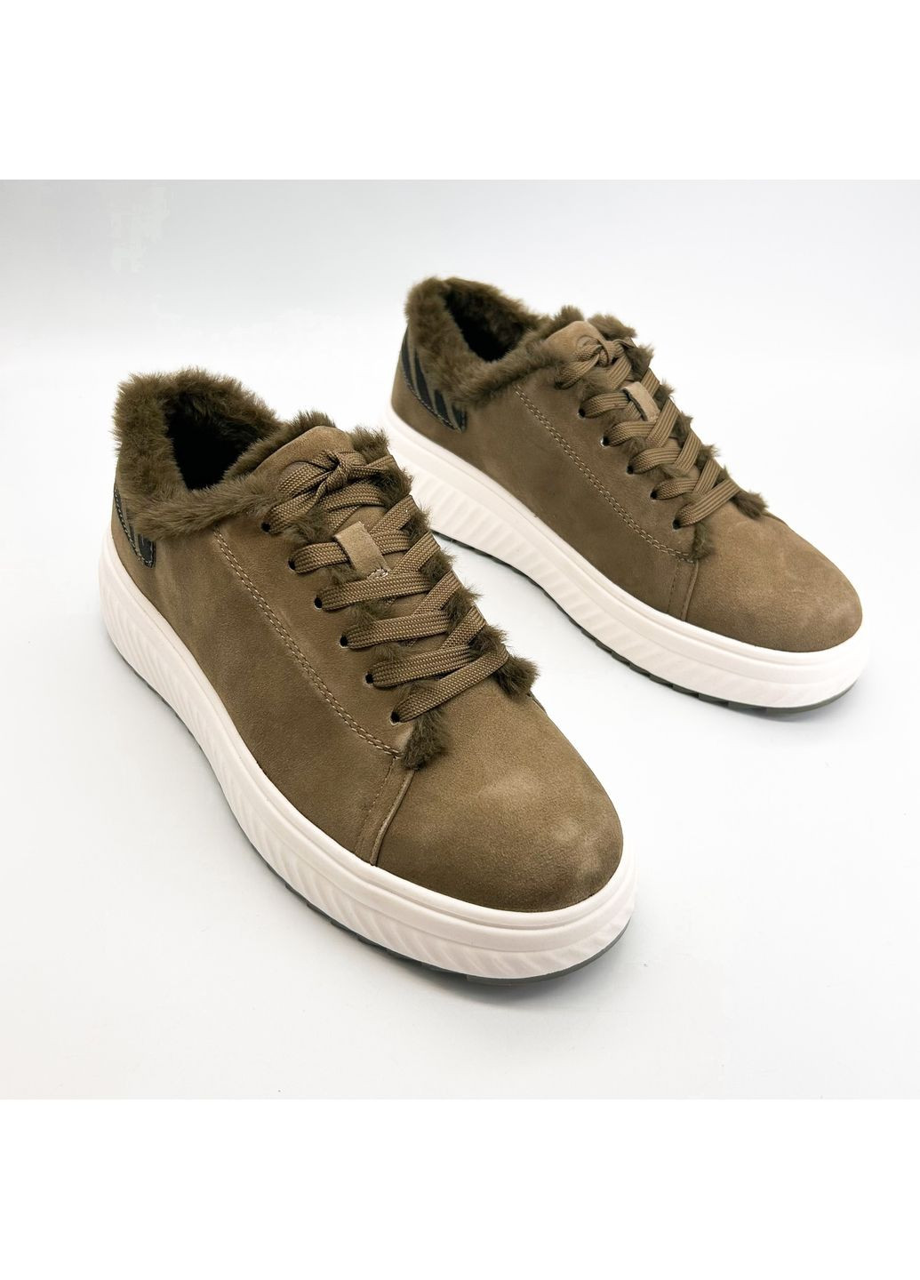 Кросівки (р) Замшa 0-1-1-9-23601-45-764 Caprice хакі зими (347148111)