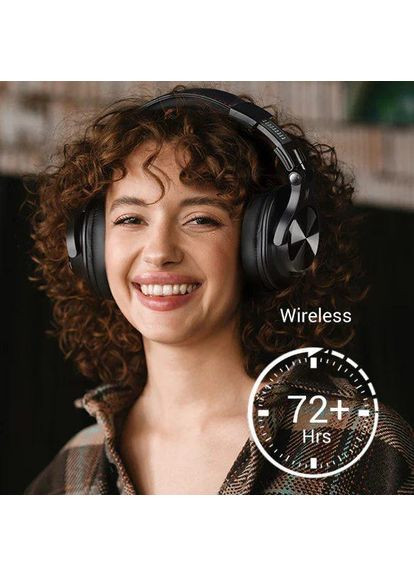 Студийные беспроводные наушники A70 с микрофоном и шумопоглощением Накладные наушники для DJ, студии и микширования Oneodio (368785921)
