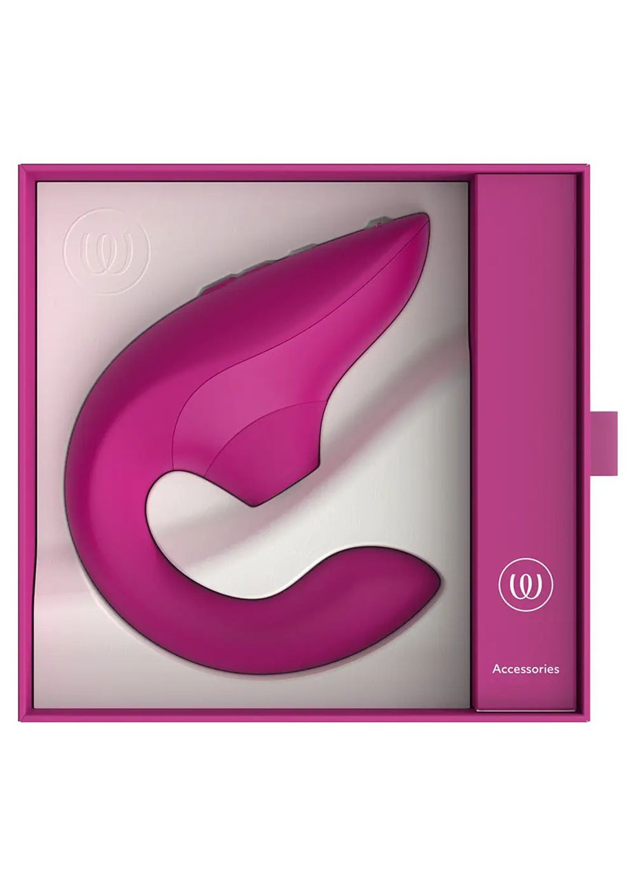 Стимулятор точки G и клитора Blend Rose вакуум и вибрация, нежно-розовый Womanizer (298688470)