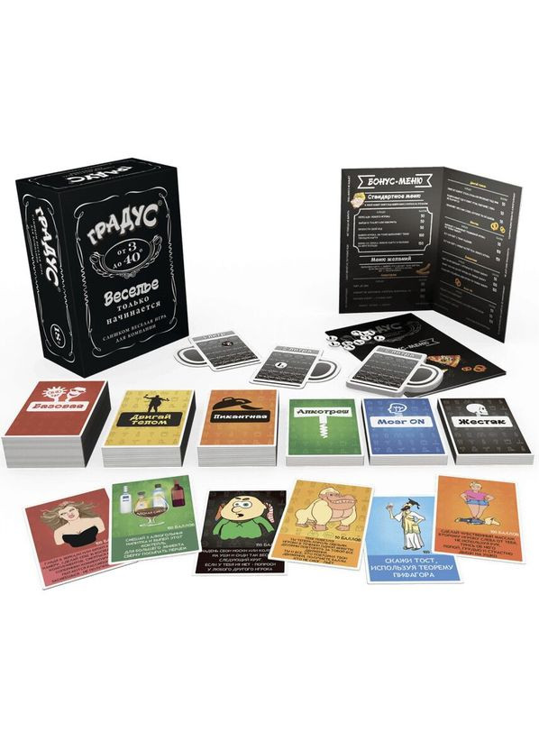 Застільна гра для компанії «Градус» (RU) Bombat Game (369945771)