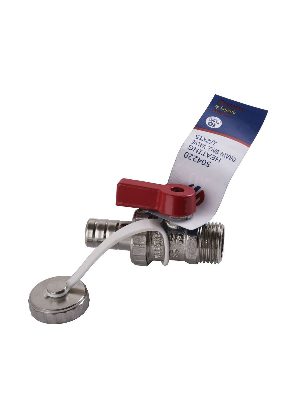 Кран зливу/підживлення 1/2″ з заглушкою 504220 SPAIN Red ARCO (336383970)