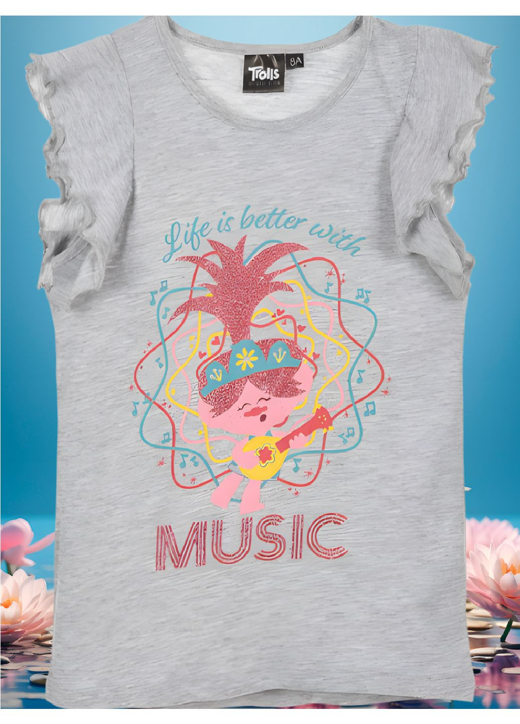 Trolls (Троллы) ET13162 Disney Футболка (317363572)