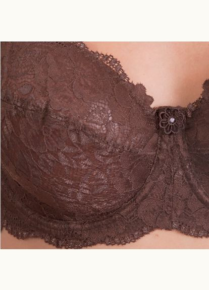 Коричневый бюстгальтер d Diorella с косточками