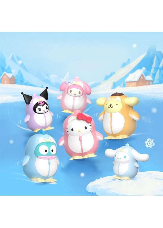 Механічна іграшка-сюрприз SANRIO – БАЛ ПІНГВІНІВ (в ас.) POP TOP (376798719)
