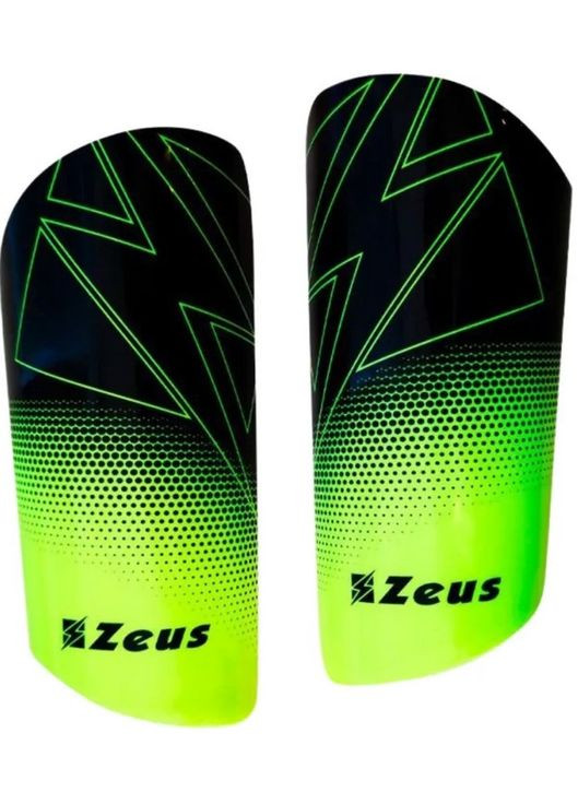 Щитки футбольные Parastinchi Eko черный, салатовый Z01600 Zeus (367617809)