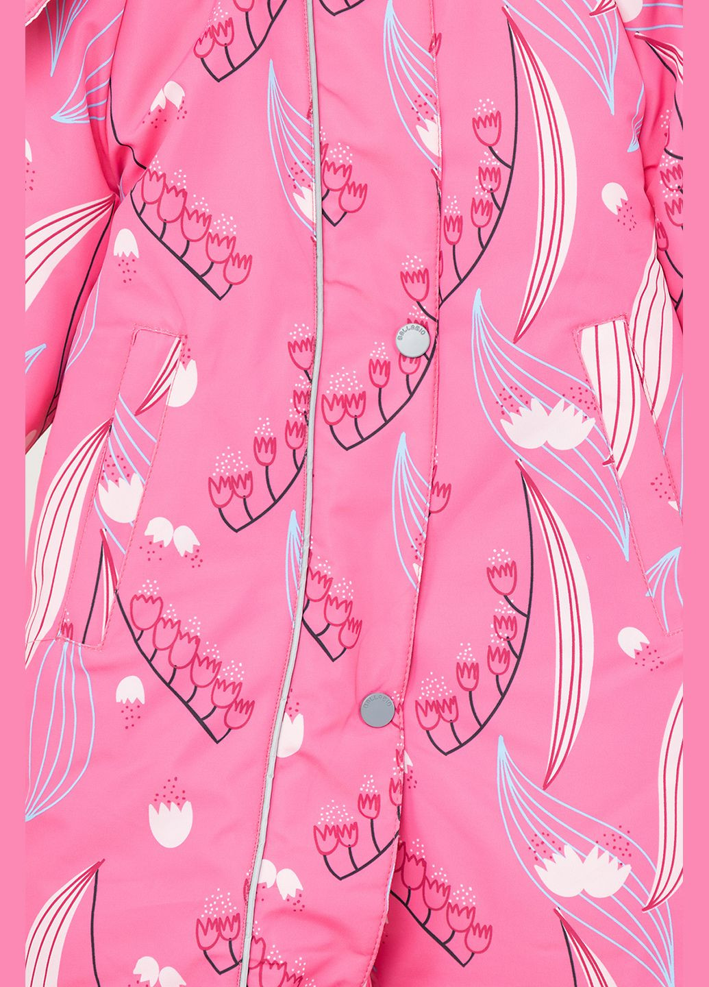 Комбінезон утеплений для дівчинки колір рожевий ЦБ-00254767 BALLABIO (300359691)