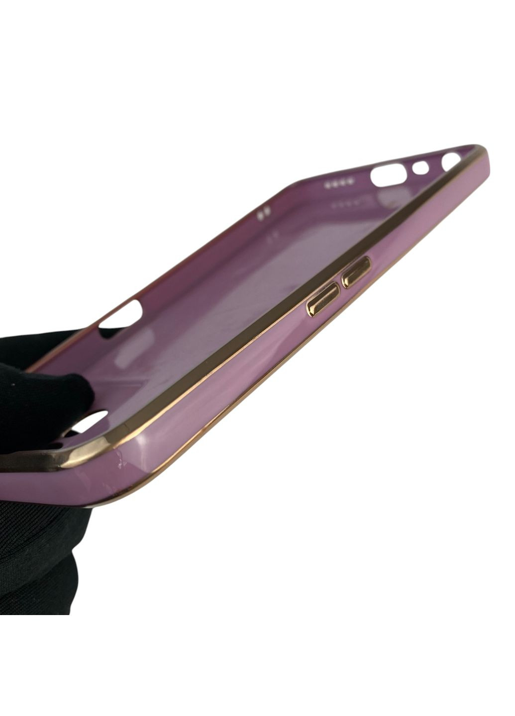 Чехол для 8i с кольцом MagSafe с золотой окантовкой на реалми 8и черничный gs1 Realme (366235848)