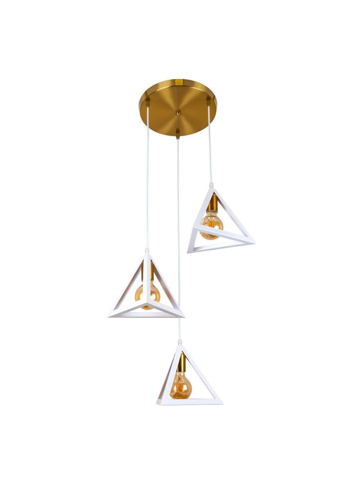 Підвісний світильник 756PR220F-3 BRZ+WH (300) (LVS4032) Levistella (370243974)