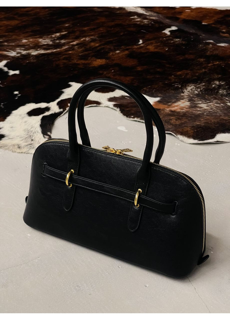 Сумка жіноча Aventure Nappa Leather чорний класичний крос боді No Brand (369935330)