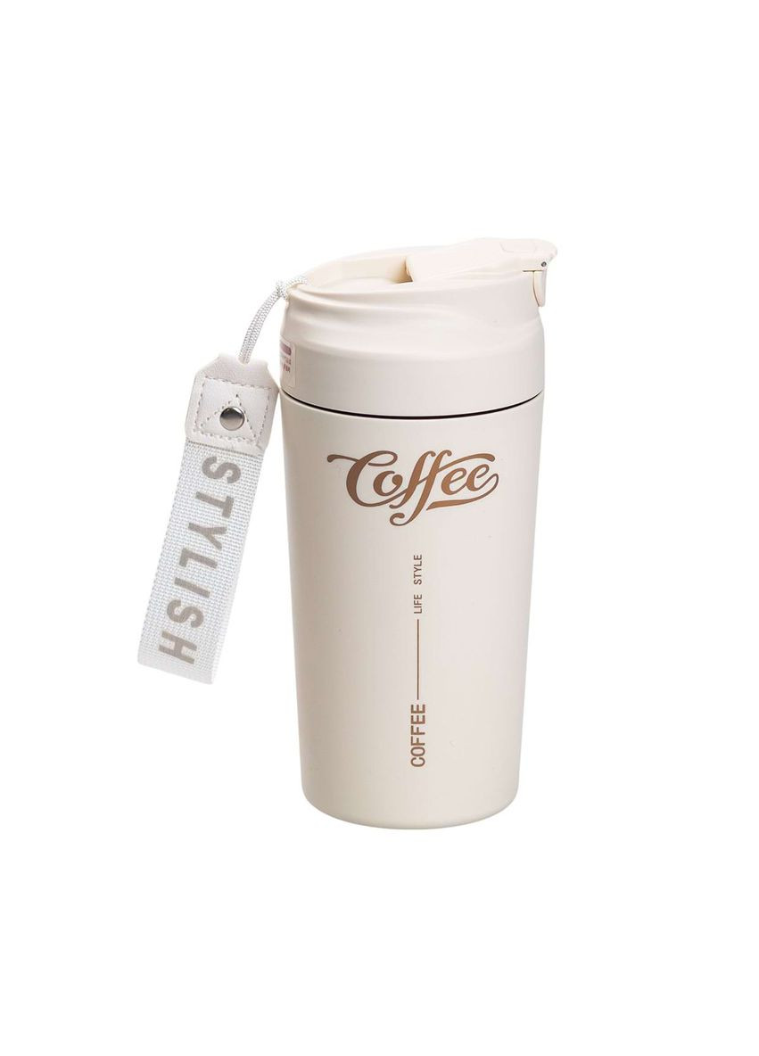 Термочашка Coffee 480 мл з керамічною колбою, Yiwu (328602982)