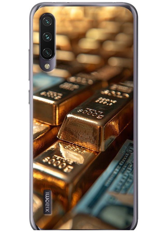 Силиконовый чехол 'Сияние золота' для Endorphone xiaomi mi a3 (291133431)
