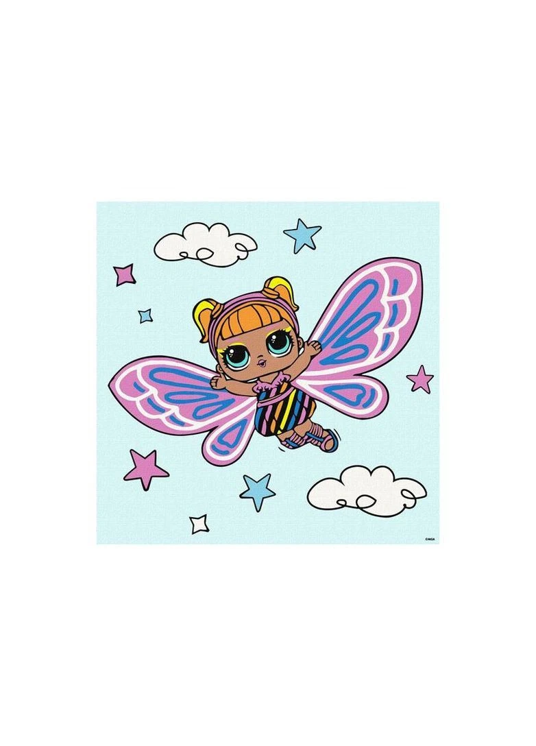 Набор для росписи по номерам 40x40 см "L.O.L. Fairies Flutterstar" IDEYKA (389901449)