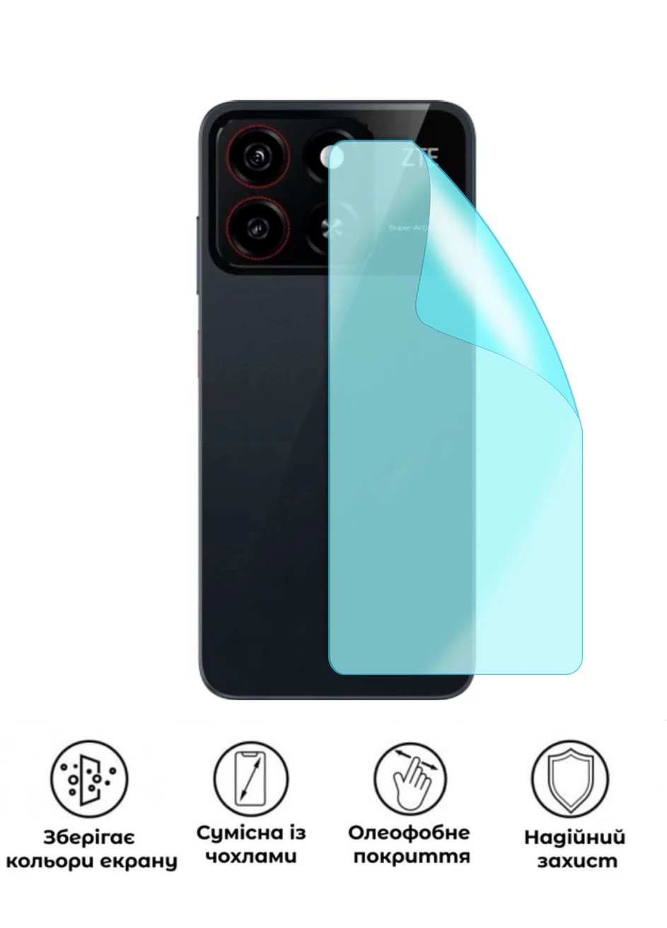 Захисна поліуретанова матова плівка Simple Armor на корпус смартфона ZTE Blade A35e GP (371129131)