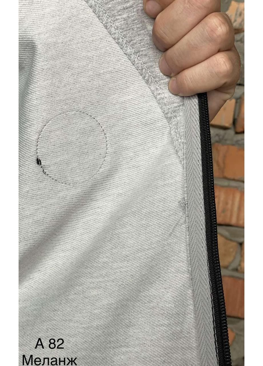 Чоловічий демісезонний спортивний сірий костюм високої якості Л, ХЛ, 2ХЛ, 3ХЛ NONA (369728098)