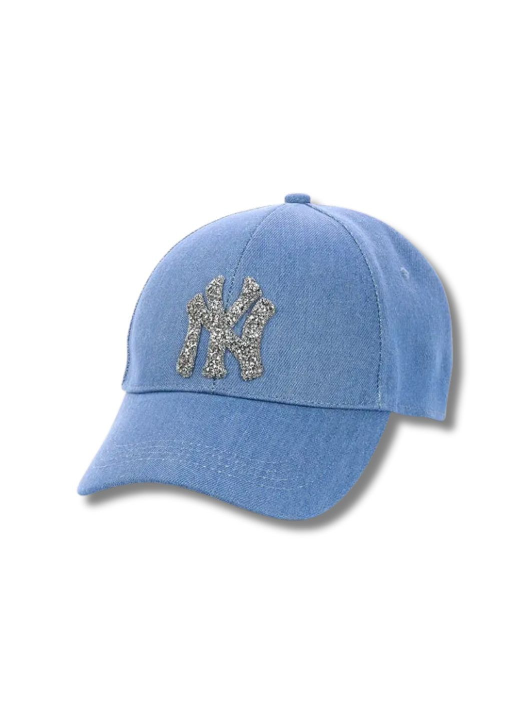Женская кепка с логотипом из камней Нью Йорк / New York No Brand Кепка із камінцями (334673633)