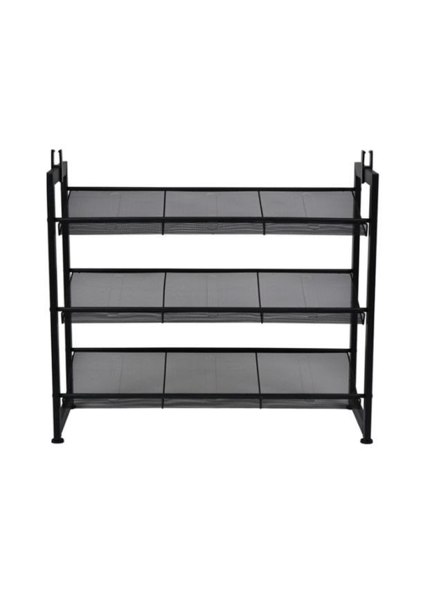 Стеллаж для дома (черный, 3 полки) Dozer (314908591)