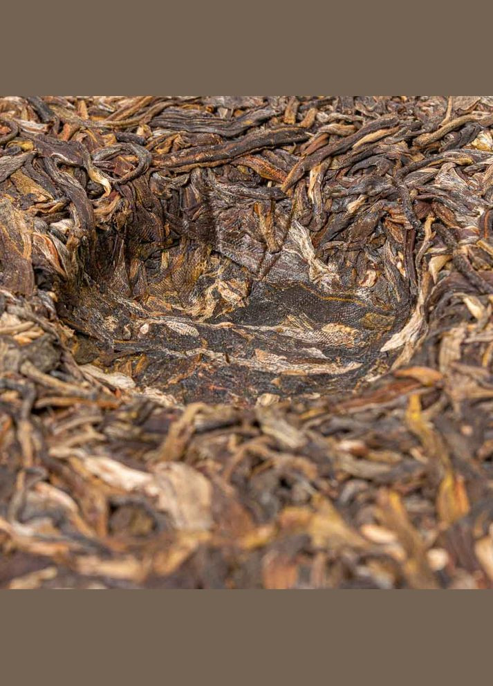 Шен Пу Эр Горная река, заглушающая тигриный рев 2021 г. - млинець, 357 г No Brand (305053888)